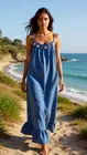 Garde-robe - Lang kleed - Blauw