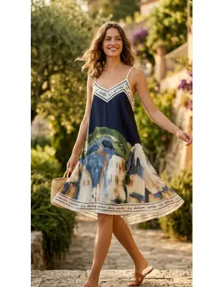 Garde-robe - Lang kleed - Marine