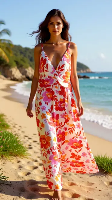 Garde-robe - Lang kleed - Fushia