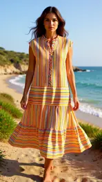 Garde-robe - Lang kleed - Oranje