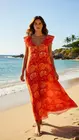 Garde-robe - Lang kleed - Oranje