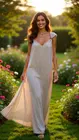 Garde-robe - Lang kleed - Beige