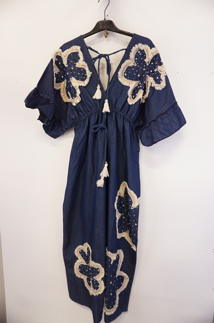 Garde-robe - Lang kleed - Donker jeans