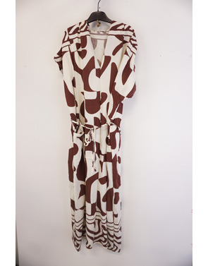 Garde-robe - Lang kleed - Bruin