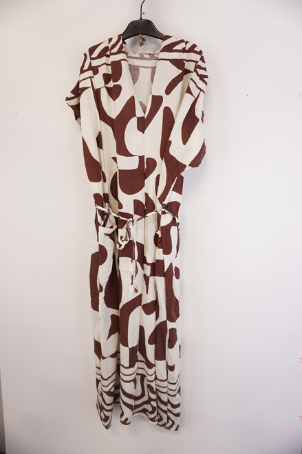Garde-robe - Lang kleed - Bruin