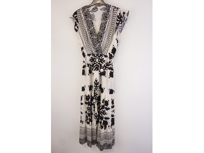 Garde-robe - Lang kleed - Zwart-wit