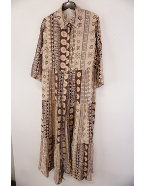 Garde-robe - Lang kleed - Beige-bruin