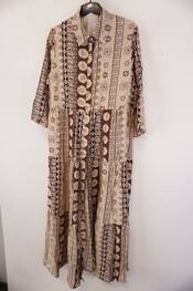 Garde-robe - Lang kleed - Beige-bruin