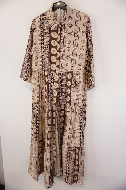 Garde-robe - Lang kleed - Beige-bruin