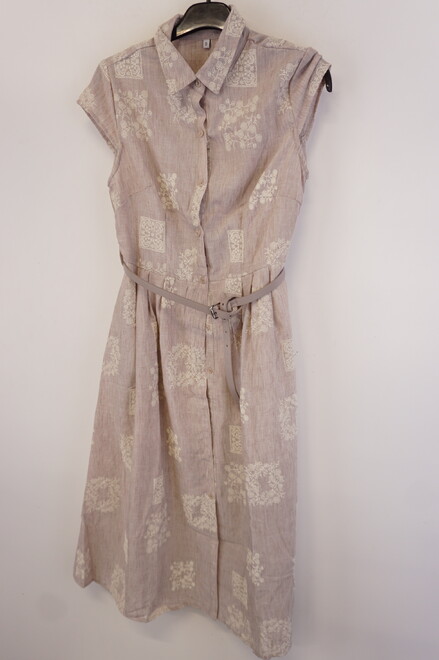 Garde-robe - Halflang Kleedje - Beige