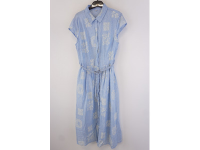 Garde-robe - Halflang Kleedje - Blauw
