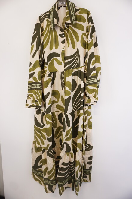 Garde-robe - Lang kleed - Groen