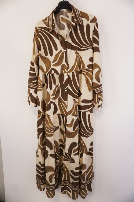 Garde-robe - Lang kleed - Bruin