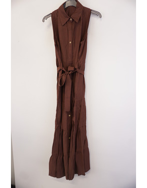 Garde-robe - Lang kleed - Bruin
