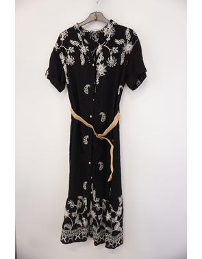 Garde-robe - Lang kleed - Zwart