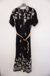 Garde-robe - Lang kleed - Zwart