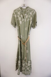 Garde-robe - Lang kleed - Kaki