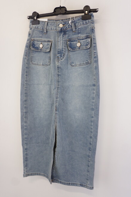 Garde-robe - Halflange Rok - Jeans