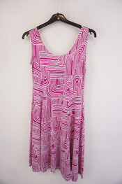 Garde-robe - Kort Kleedje - Fushia