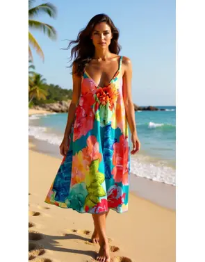 Garde-robe - Kort Kleedje - Blauw