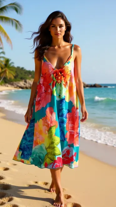 Garde-robe - Kort Kleedje - Blauw