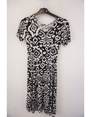 Garde-robe - Kort Kleedje - Zwart-wit