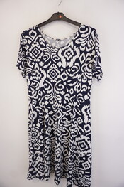 Garde-robe - Kort Kleedje - Marine
