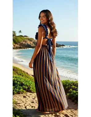 Garde-robe - Lang kleed - Marine