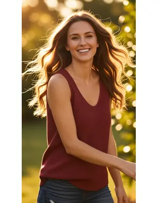 Garde-robe - Top - Bordeaux