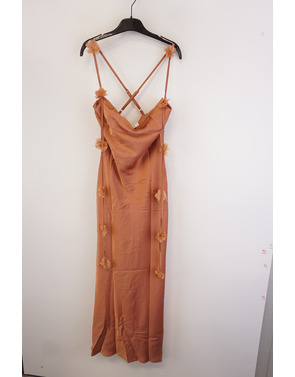 Garde-robe - Lang kleed - Bruin