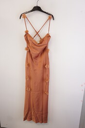 Garde-robe - Lang kleed - Bruin