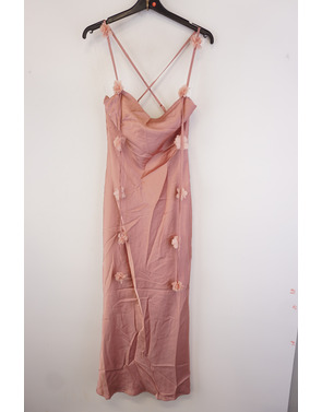 Garde-robe - Lang kleed - Oud roze