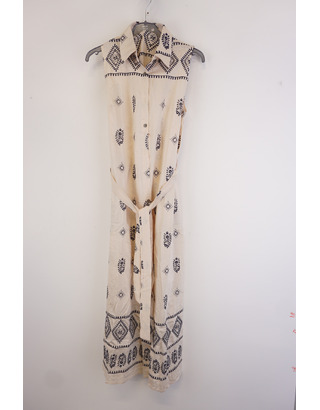 Garde-robe - Lang kleed - Beige