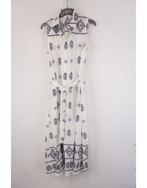 Garde-robe - Lang kleed - Wit