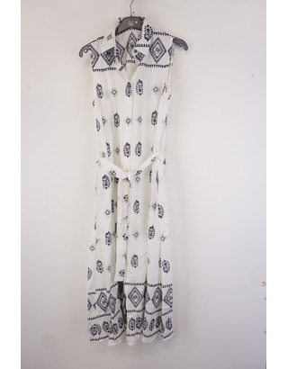 Garde-robe - Lang kleed - Wit