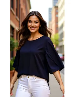 Garde-robe - Top - Marine