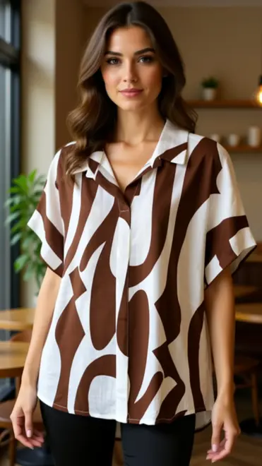 Garde-robe - Top - Bruin