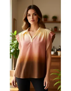 Garde-robe - Blouse - Bruin
