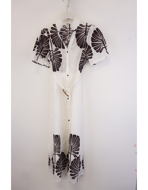 Garde-robe - Lang kleed - Bruin