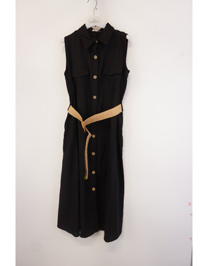 Garde-robe - Lang kleed - Zwart