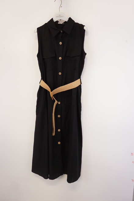 Garde-robe - Lang kleed - Zwart