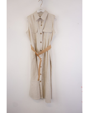 Garde-robe - Lang kleed - Beige