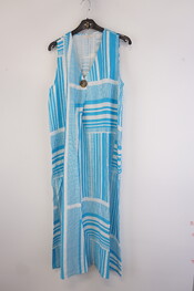 Garde-robe - Halflang Kleedje - Blauw