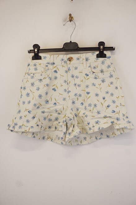 Garde-robe - Short - Ecru-blauw