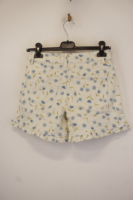 Garde-robe - Short - Ecru-blauw