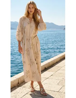 Garde-robe - Lang kleed - Beige