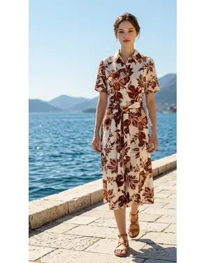 Garde-robe - Lang kleed - Bordeaux