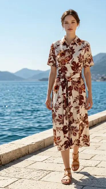 Garde-robe - Lang kleed - Bordeaux