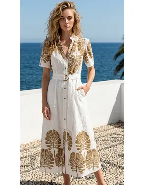 Garde-robe - Lang kleed - Beige