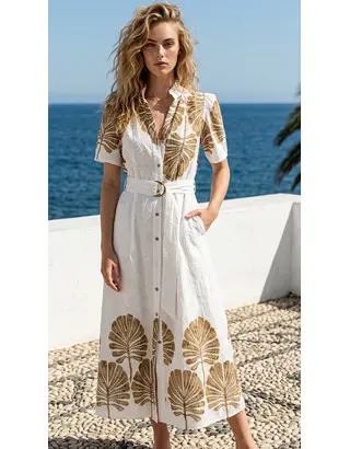 Garde-robe - Lang kleed - Beige